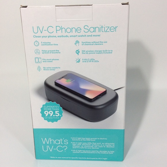 North UV-C Phone Sanitizer Earbuds Smart Watch - Picture 3 of 7